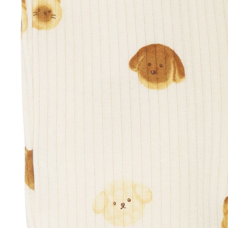 【 gelato pique 】PBCP264480 BABYｱﾆﾏﾙﾌﾞﾚｯﾄﾞ柄ﾛﾝｸﾞﾊﾟﾝﾂ CRM (size 80)