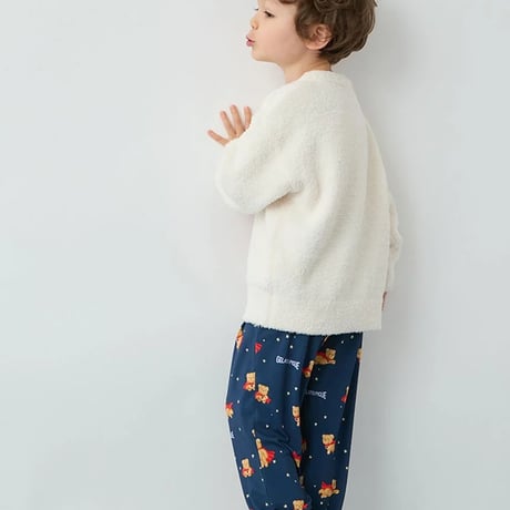 【 gelato pique 】PKNT264470 KIDSﾍﾞﾋﾞﾓｺﾋｰﾛｰﾍﾞｱJQDﾌﾟﾙCRM(size 90~120)