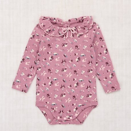【Misha&Puff】 BABY PATTIE ONESIE (ANTIQUE ROSE CIRCUS)