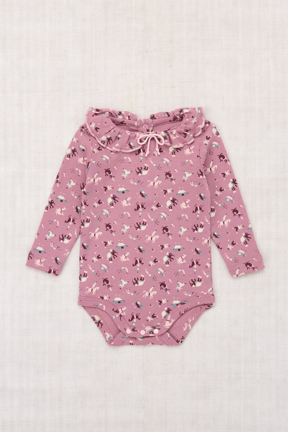 Misha&Puff】 BABY PATTIE ONESIE (ANTIQUE ROSE C