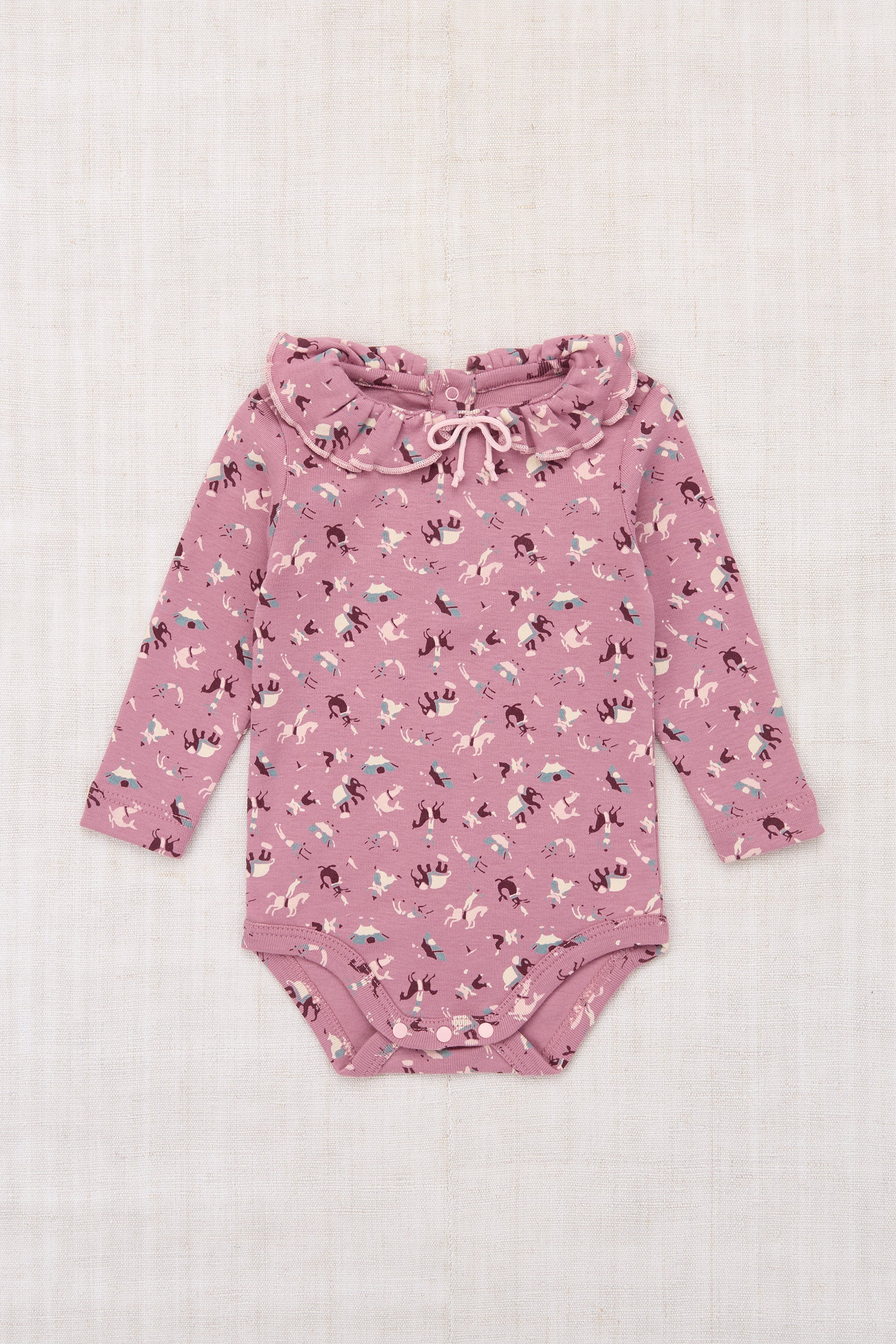 Misha&Puff】 BABY PATTIE ONESIE (ANTIQUE ROSE C