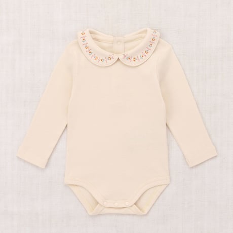 【Misha&Puff】BABY MILLEFLEURS PETIT COLLAR ONESIE (STRING)