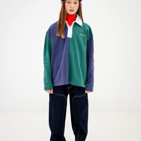 【Repose AMS】polo shirt - eclipse scout color