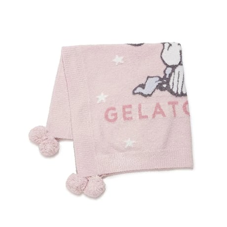 【 gelato pique 】 PKGG262630 【PEANUTS】ｽﾑJQDﾌﾞﾗﾝｹｯﾄ PNK