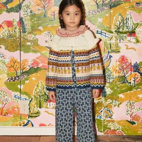 【Misha&Puff】OVERALL (MOONLIGHT RAILROAD FLORAL)