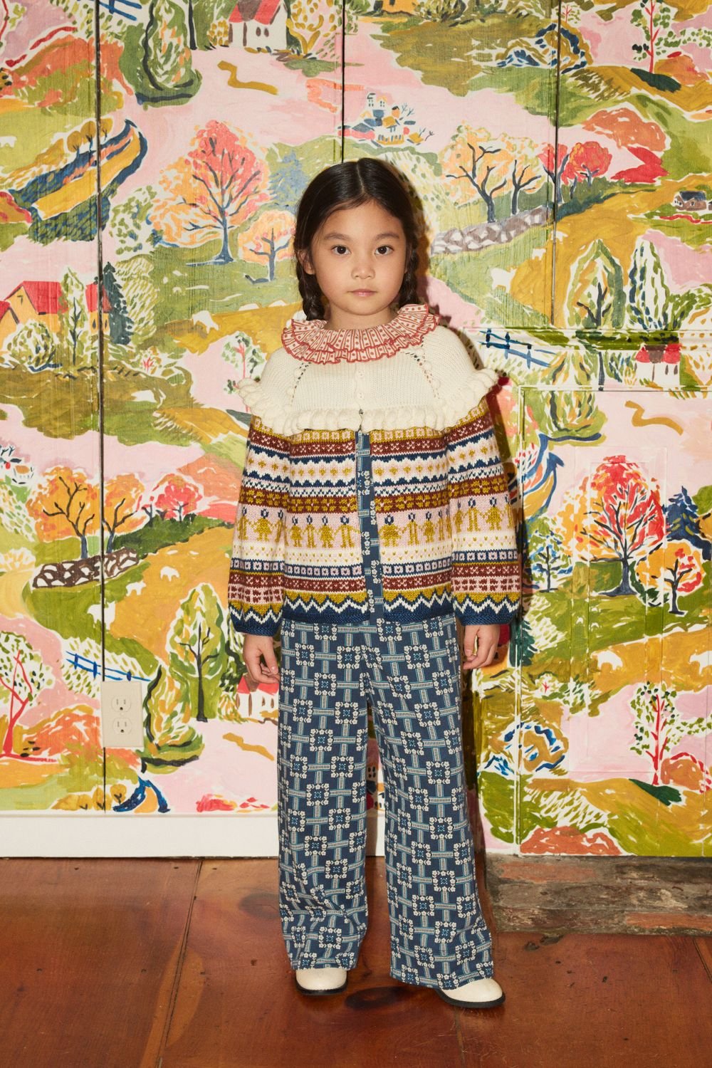 Misha&Puff】OVERALL (MOONLIGHT RAILROAD FLORAL) | MIK & CO