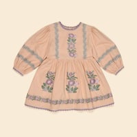 【 Apolina 】 PENELOPE DRESS - DRIED ROSE