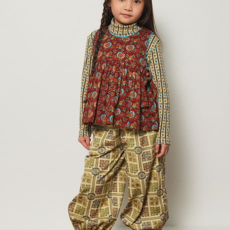 【Misha&Puff】LOTTIE TOP (CEDAR CALICO HEARTS)