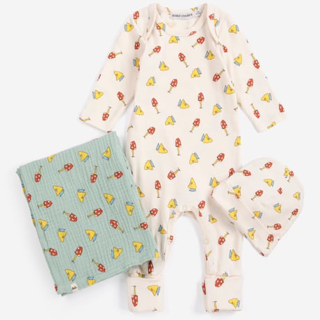 【BOBO CHOSES】 Mush Monster all over gift set
