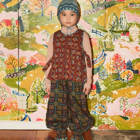 【Misha&Puff】LOTTIE TOP (CEDAR CALICO HEARTS)