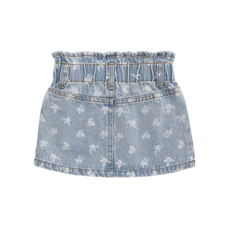 【 Jamie kay 】JKFS264007 ﾌﾛｰﾗﾙﾃﾞﾆﾑｽｶｰﾄTully Floral Denim LBLU（size 90,100,110,120）