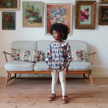 【 little cotton clothes 】Emilie romper Patchwork Floral