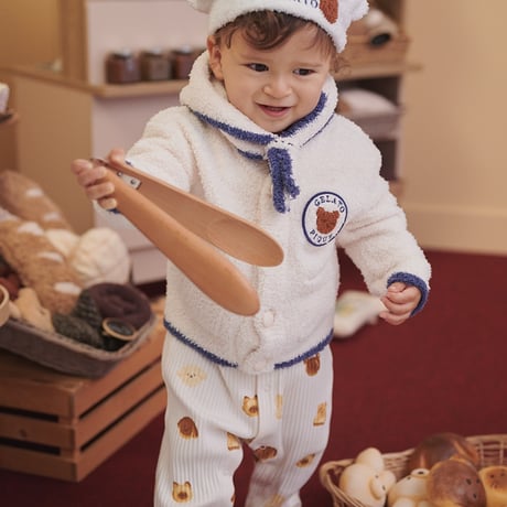 【 gelato pique 】PBGH264534 BABYべﾋﾞﾓｺｺｯｸﾊｯﾄ OWHT