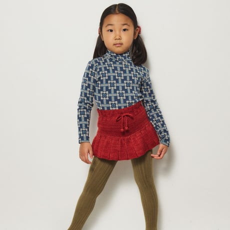 【Misha&Puff】TURTLENECK (MOONLIGHT RAILROAD FLORAL)