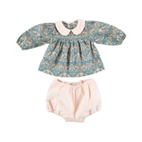 【Bebe Organic】Grace Baby Set - Liberty Strawberry