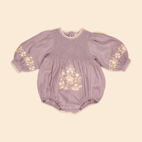 【 Apolina 】 BABY NOEMIE ROMPER - DUSKY LAVENDER