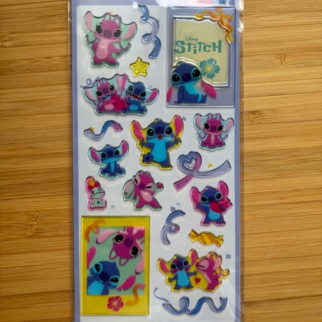 ディズニー　Popping Photo Seal スティッチ