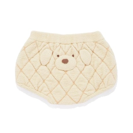 【 gelato pique 】PBNP264449 BABYｴｱﾓｺﾒﾛﾝﾊﾟﾝﾄﾞｯｸﾞﾌﾞﾙﾏ CRM (size 80)