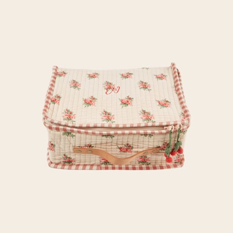 【Emile et Ida】Small Suitcase  FLEURS DES BOIS