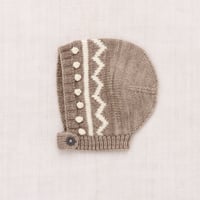 【Misha&Puff】BABY ZIG ZAG BONNET (BRUT)（12-24M）