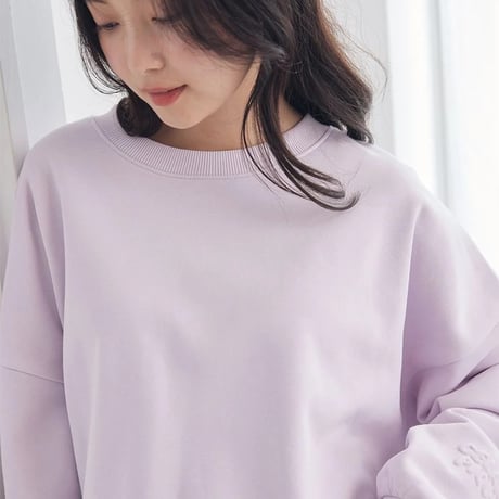 【 gelato pique 】PWCT264288 裏毛ﾌﾟﾙｵｰﾊﾞｰ GRY (size F)