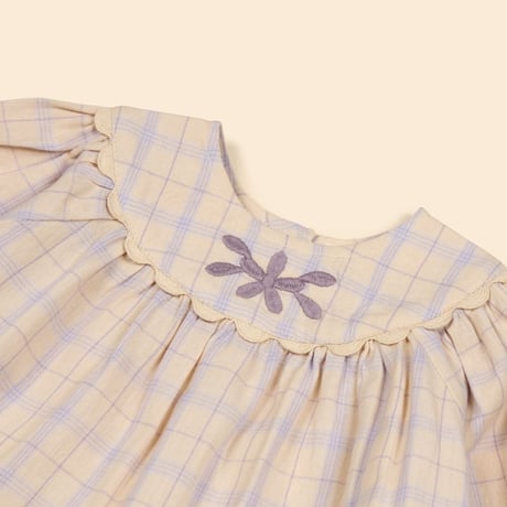 【 Apolina 】 BABY LOLA BLOUSE - CAMP CHECK