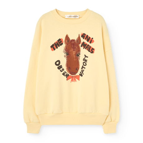 【The Animals Observatory】YELLOW  KILLIFISH SWEATSHIRT