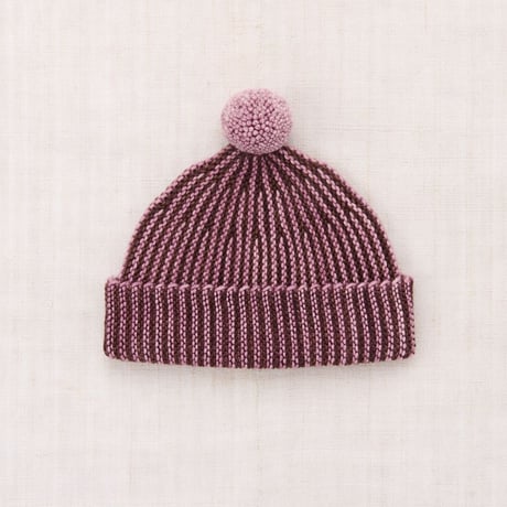 【Misha&Puff】STRATA GARTER HAT (ANTIQUE ROSE)
