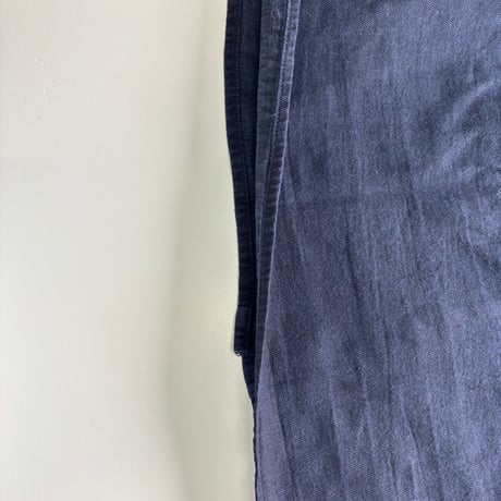 【BOBO CHOSES ADULT 】 Big corduroy pockets light denim shirt　M ,L