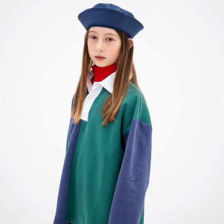 【Repose AMS】polo shirt - eclipse scout color