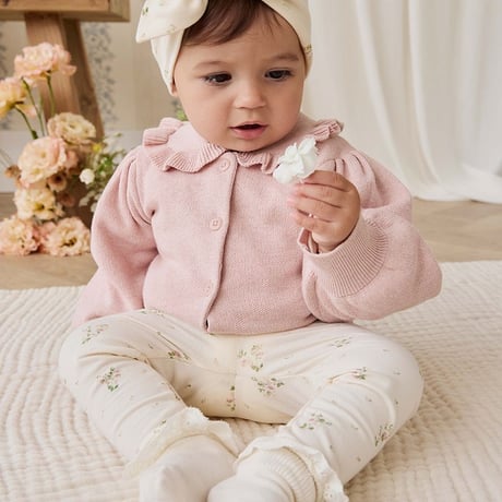 【 Jamie kay 】 JKCP264033 OCﾚｷﾞﾝｽJosepha Egret Small OWHT（size 80-120）／ｵｰｶﾞﾆｯｸｺｯﾄﾝ
