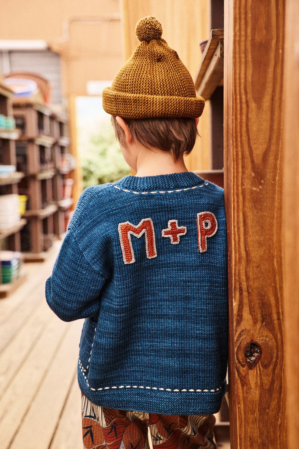 Misha&Puff】 GARTER HAT (NUTMEG)（2-4Y,4-8Y） | M