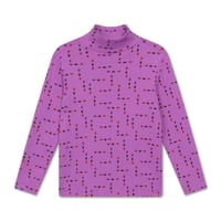 【Repose AMS】 turtle neck - pixel diamond