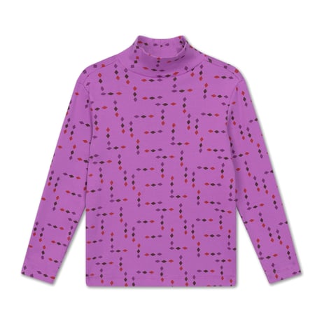 【Repose AMS】 turtle neck - pixel diamond