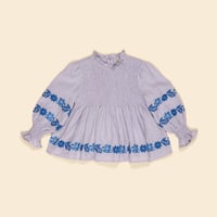 【 Apolina 】 MIA BLOUSE - VIOLET CREME