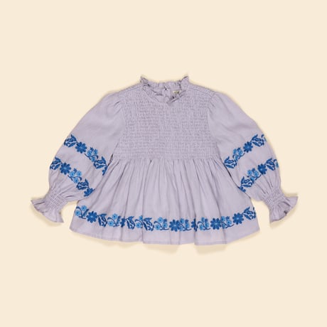 【 Apolina 】 MIA BLOUSE - VIOLET CREME
