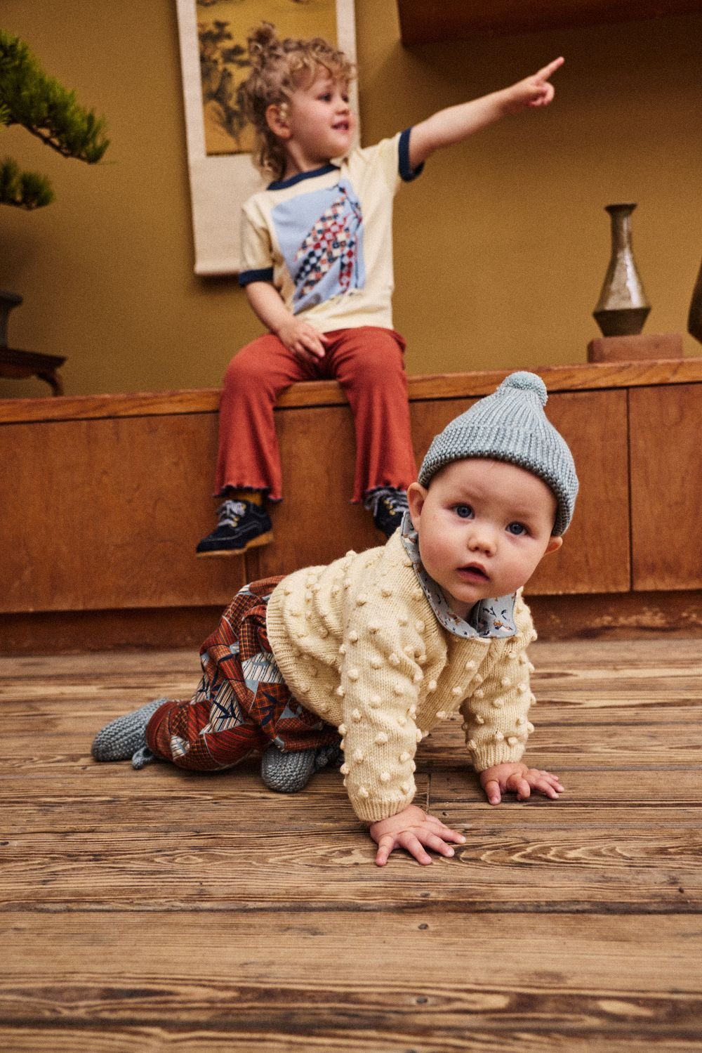Misha&Puff】 BABY PETIT COLLAR ONESIE (ONSEN CI
