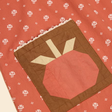 【 Apolina 】 SUZI APPLE PATCH OVERDRESS - MOUNTAIN CALICO JAM