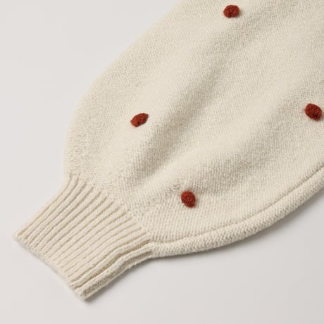 【 Rylee + Cru 】WOMEN'S BOXY CROP CARDIGAN RUBY BOBBLE