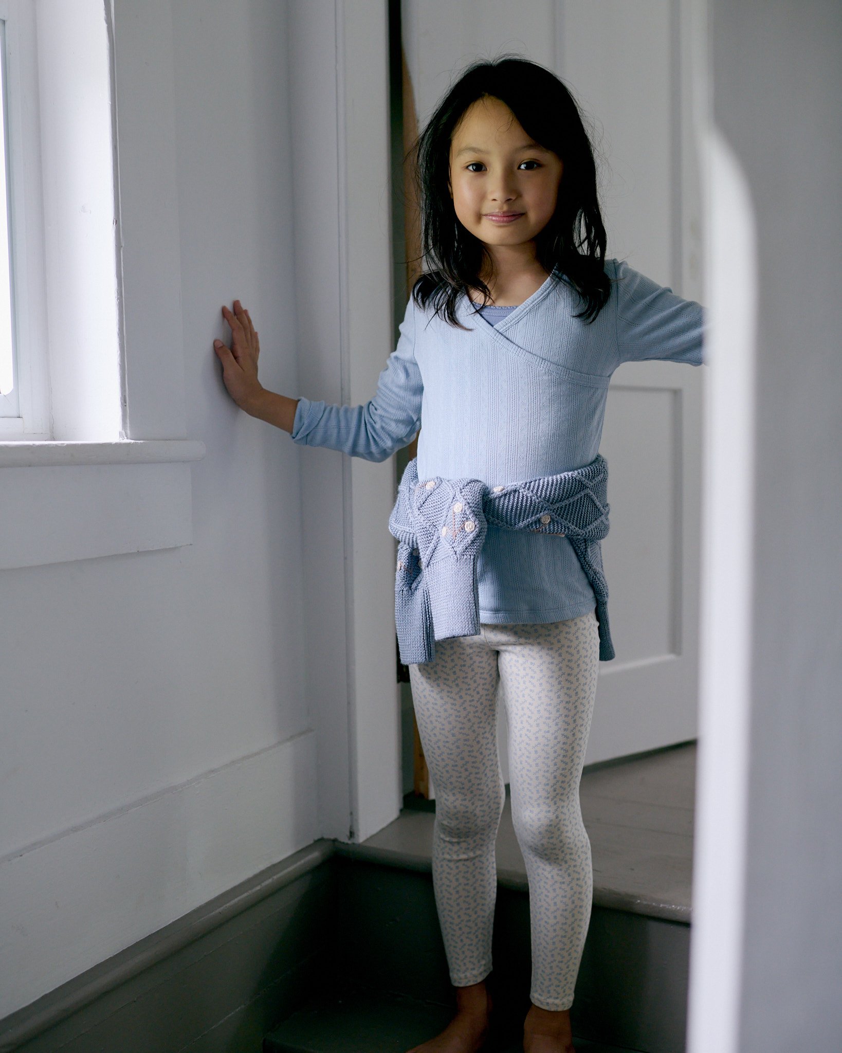 入荷後発送ご予約商品【 SOOR PLOOM 】STRETCH LEGGING, CROSS