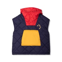 【Wynken】PADDED BON BON GILLET - MULTI