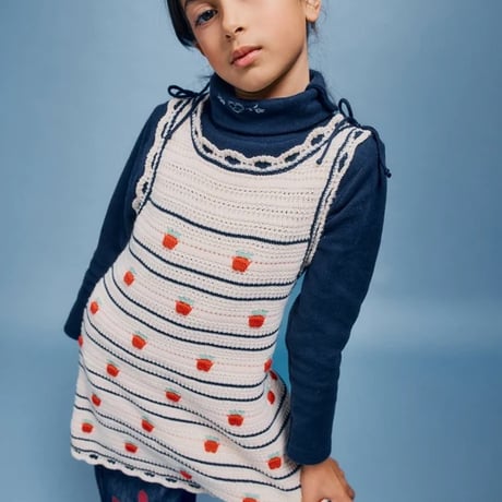 【Bebe Organic】Minnie Pants - Apple Denim