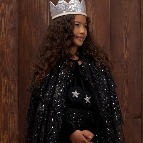 【 NORALEE 】TULLE CAPE BLACK