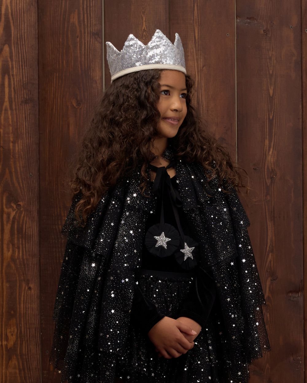 NORALEE 】TULLE CAPE BLACK | MIK & CO