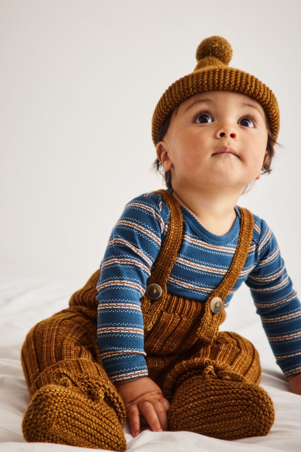 Misha&Puff】 BABY RIB LONGIES (NUTMEG) | MIK & CO
