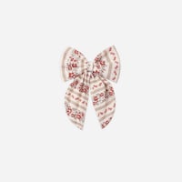 【 Rylee + Cru 】OVERSIZED BOW FLORAL STRIPE