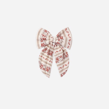 【 Rylee + Cru 】OVERSIZED BOW FLORAL STRIPE