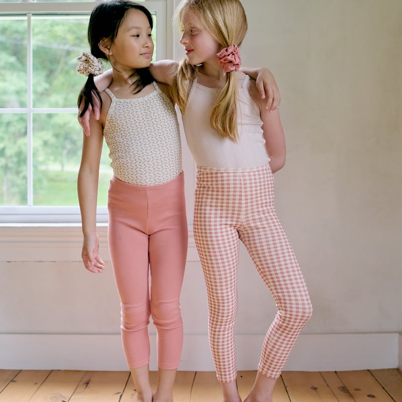 入荷後発送ご予約商品【 SOOR PLOOM 】RIB LEGGING, LADYBIRD |