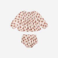 【 Rylee + Cru 】SOPHIA TOP + BLOOMER SET BOUQUET