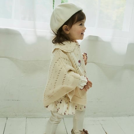 【 Jamie kay ×HELLO KITTY】 JKGH264951 ﾍﾞﾚｰ帽 IVR（頭位約53㎝）